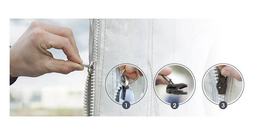 Zipper Repair around Water for Boats & Diving Gear